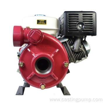 High Head 4x4" casting iron pump Gasoline engine
